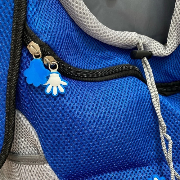 SPORT - Blue Pet Backpack Carrier - Picture 6 of 9